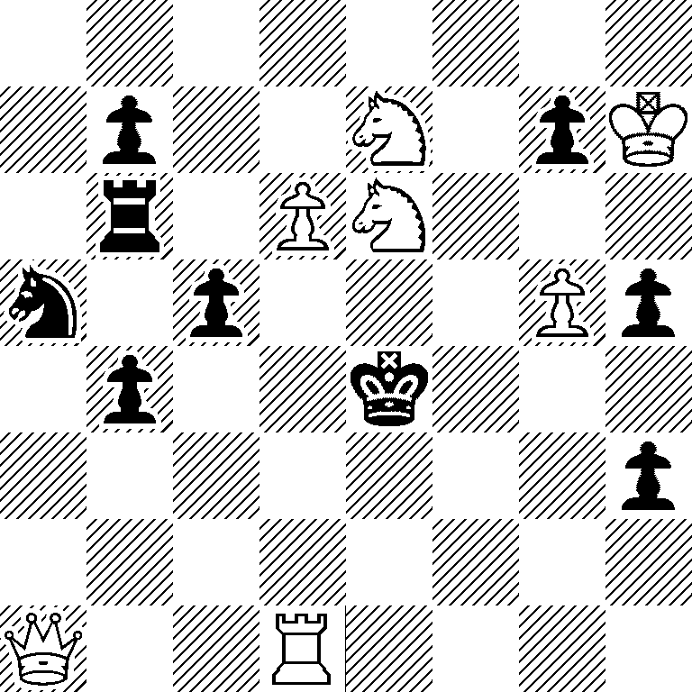 8/1p2N1pK/1r1PN3/n1p3Pp/1p2k3/7p/8/Q2R4