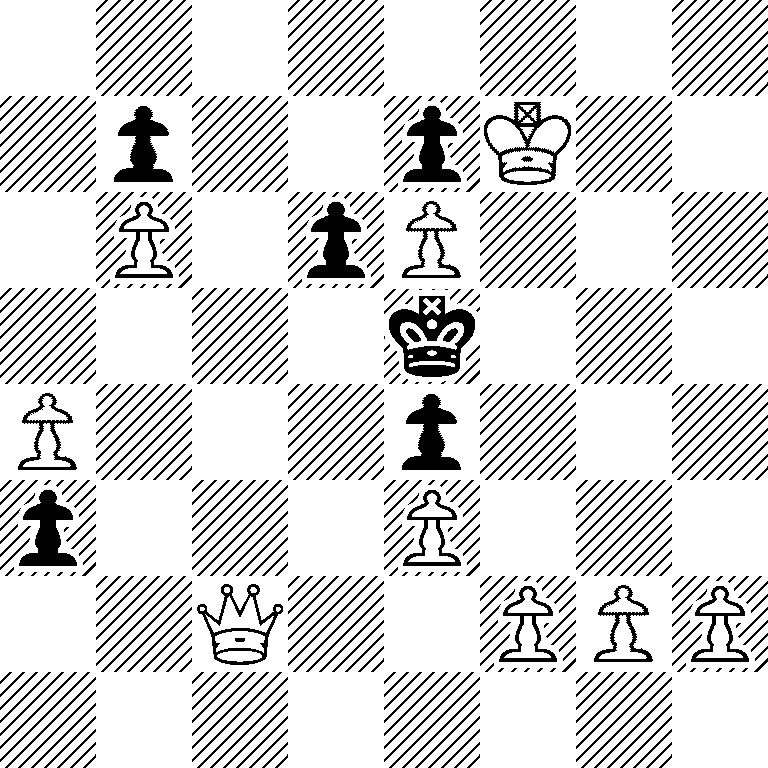 8/1p2pK2/1P1pP3/4k3/P3p3/p3P3/2Q2PPP/8