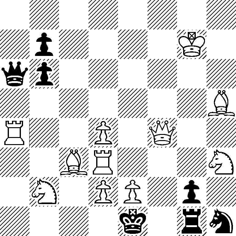 8/1p4K1/qp6/7B/R2P1Q2/2BR3N/1N1PP1p1/4k1rn
