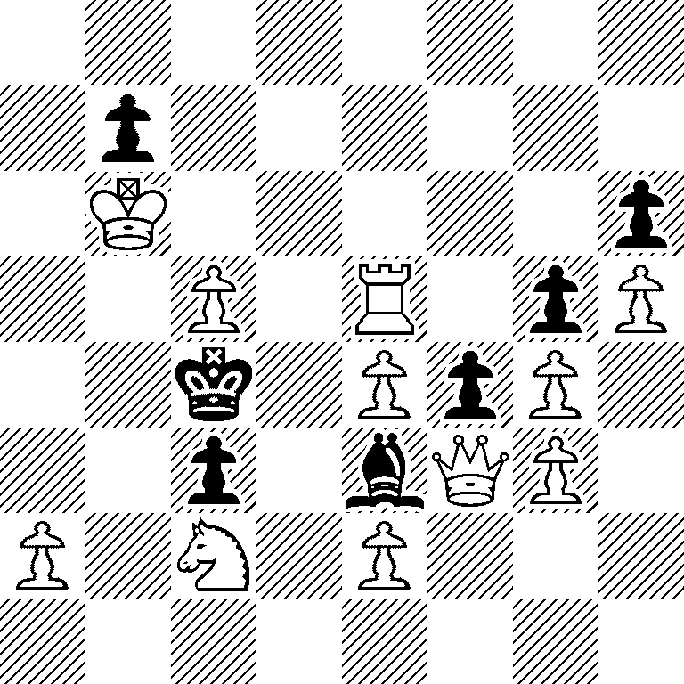 8/1p6/1K5p/2P1R1pP/2k1PpP1/2p1bQP1/P1N1P3/8