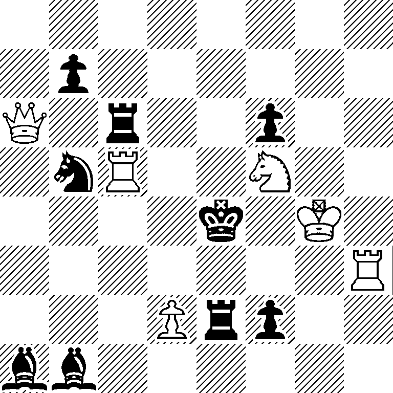 8/1p6/Q1r2p2/1nR2N2/4k1K1/7R/3Prp2/bb6
