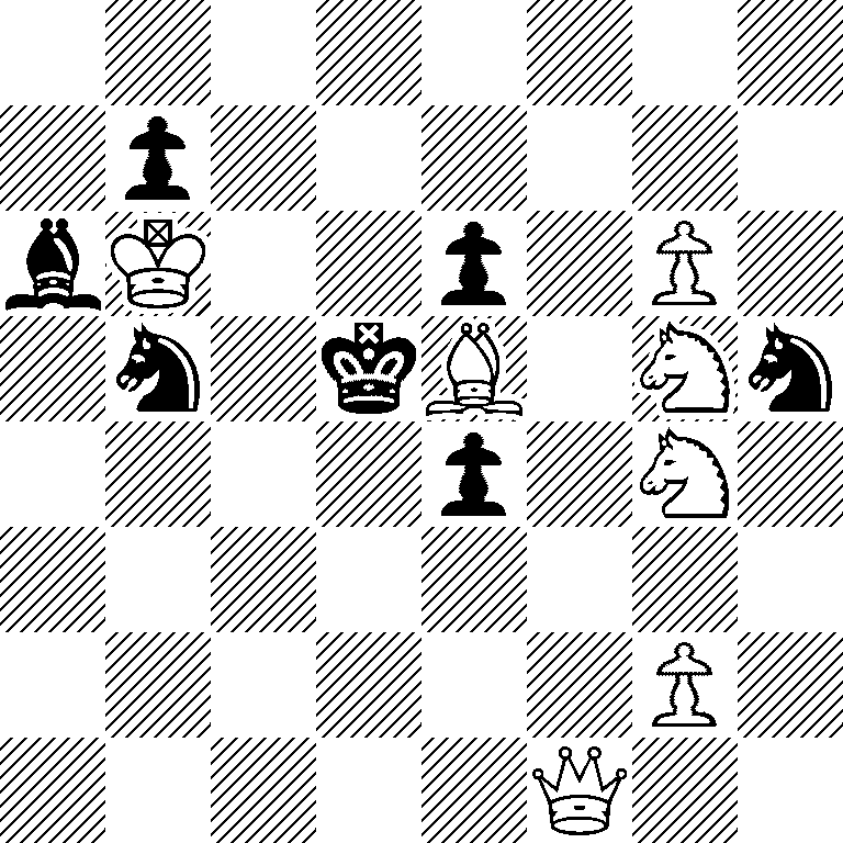 8/1p6/bK2p1P1/1n1kB1Nn/4p1N1/8/6P1/5Q2