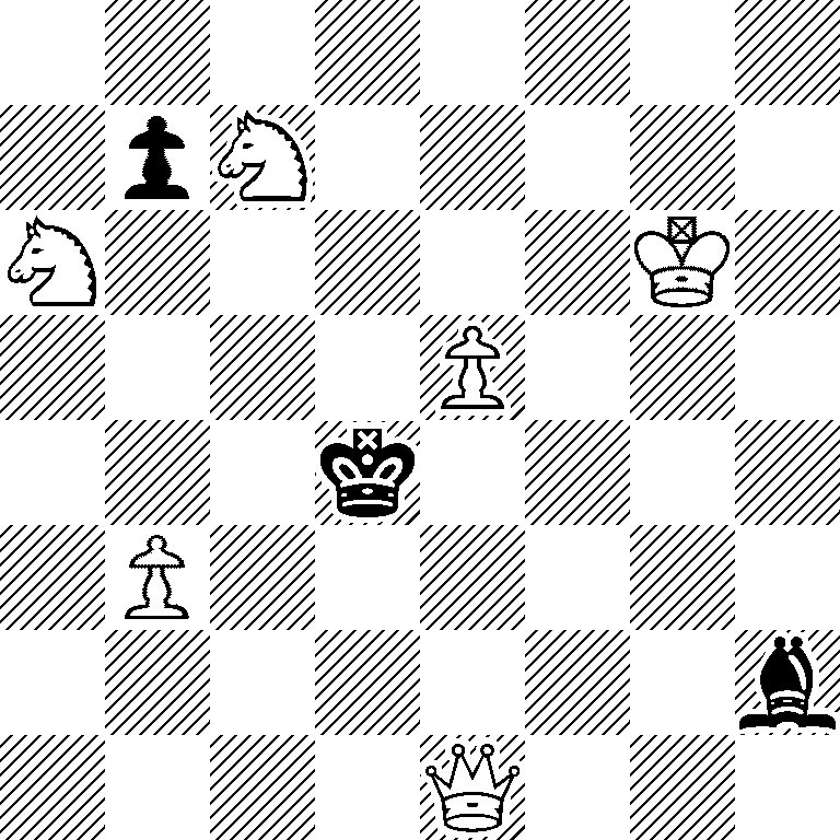 8/1pN5/N5K1/4P3/3k4/1P6/7b/4Q3