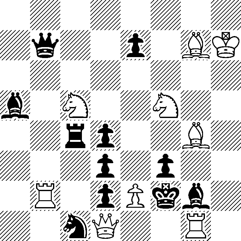 8/1q2p1BK/8/b1N2N2/2rp2B1/3p1p2/1R1pPkb1/2nQ2R1