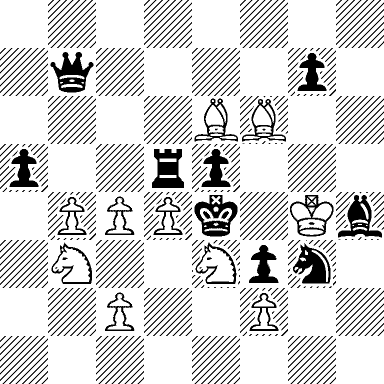 8/1q4p1/4BB2/p2rp3/1PPPk1Kb/1N2Npn1/2P2P2/8