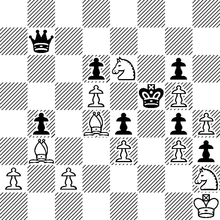 8/1q6/3pN1p1/3P1kP1/1p1Bp1pP/1B2P1Pp/P1P4N/7K