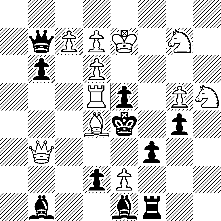 8/1qPPK1N1/1p1P4/3Rp1PN/3Bk1p1/1Q3p2/3pP3/1b2br2