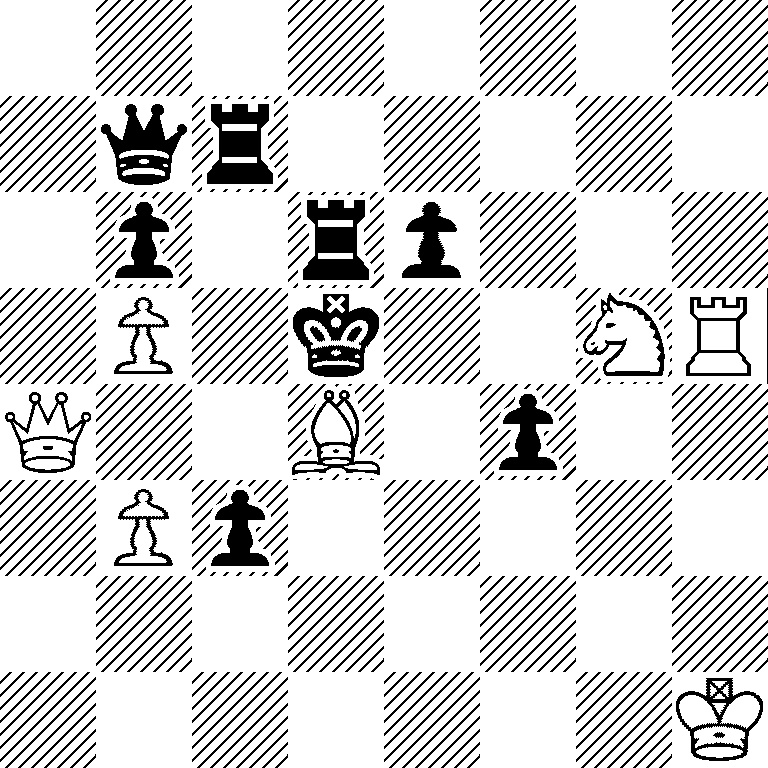 8/1qr5/1p1rp3/1P1k2NR/Q2B1p2/1Pp5/8/7K