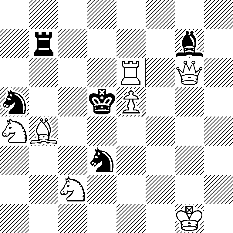 8/1r4b1/4R1Q1/n2kP3/NB6/3n4/2N5/6K1