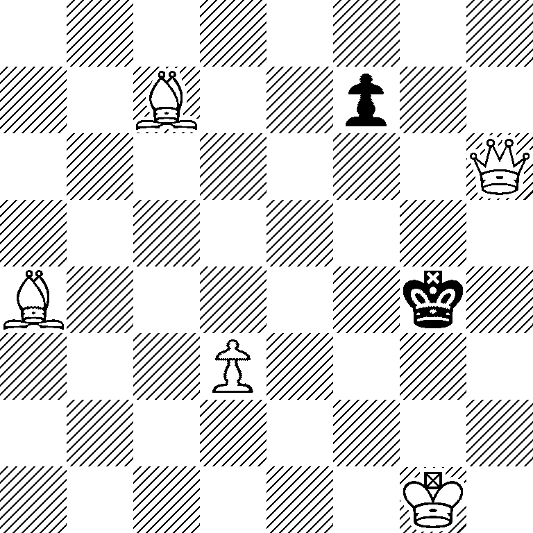 8/2B2p2/7Q/8/B5k1/3P4/8/6K1