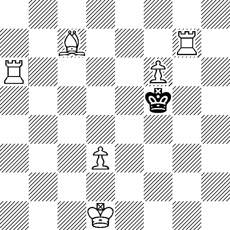 8/2B3R1/R4P2/5k2/8/3P4/8/3K4