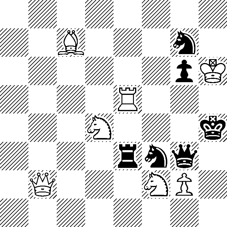 8/2B3n1/6pK/4R3/3N3k/4rnq1/1Q3NP1/8