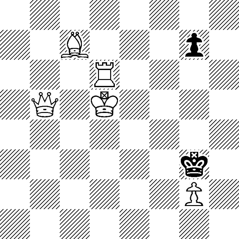 8/2B3p1/3R4/1Q1K4/8/6k1/6P1/8