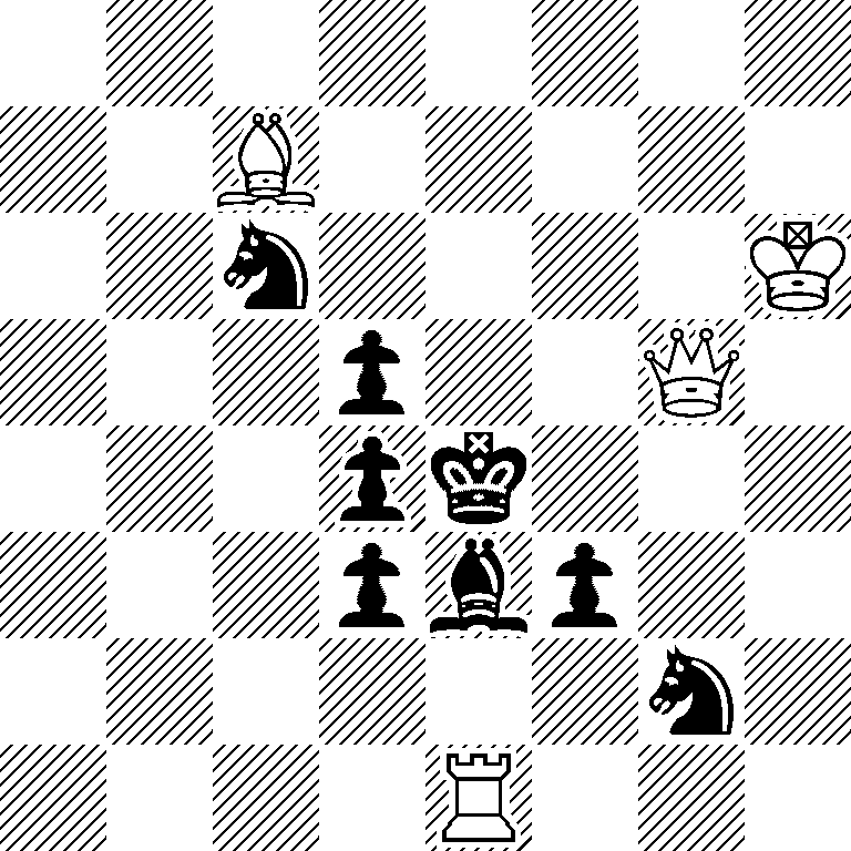 8/2B5/2n4K/3p2Q1/3pk3/3pbp2/6n1/4R3