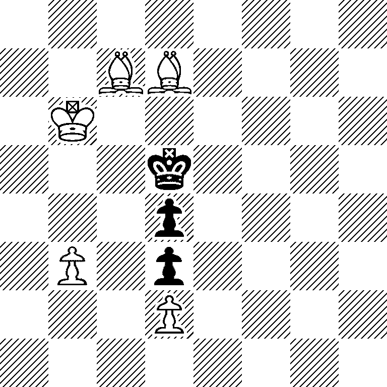 8/2BB4/1K6/3k4/3p4/1P1p4/3P4/8