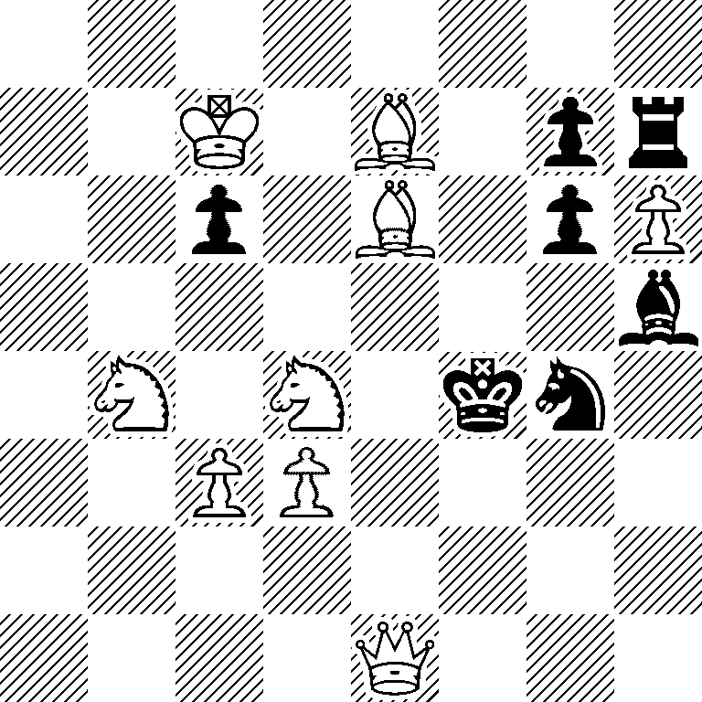 8/2K1B1pr/2p1B1pP/7b/1N1N1kn1/2PP4/8/4Q3