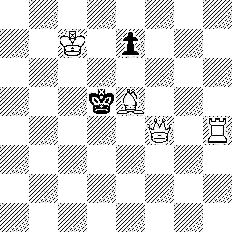8/2K1p3/8/3kB3/5Q1R/8/8/8
