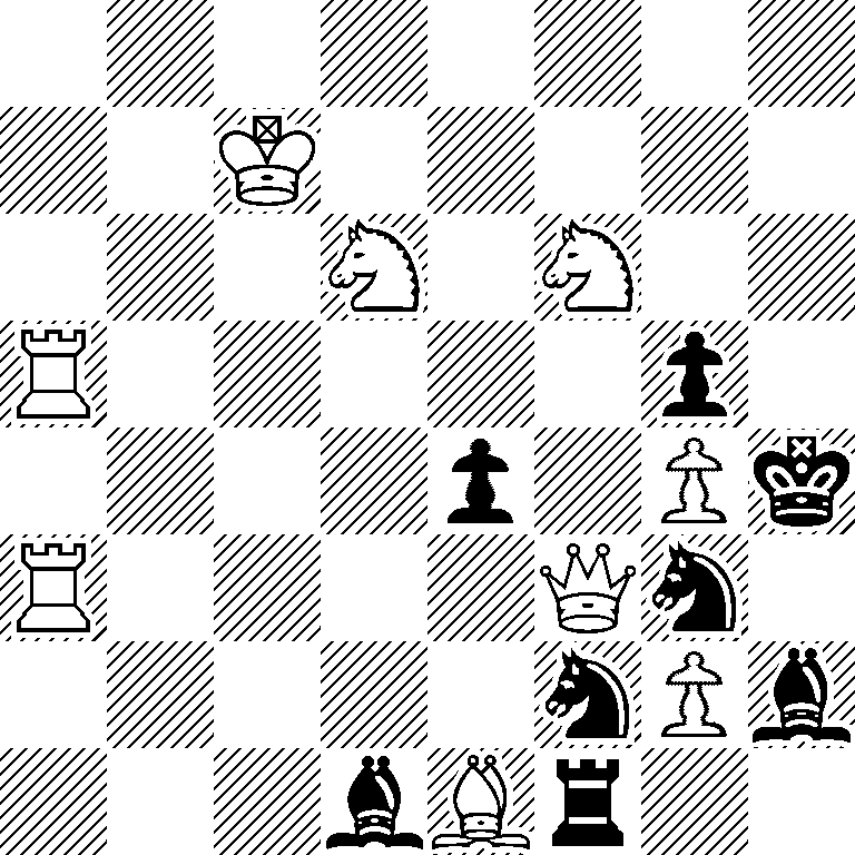8/2K5/3N1N2/R5p1/4p1Pk/R4Qn1/5nPb/3bBr2