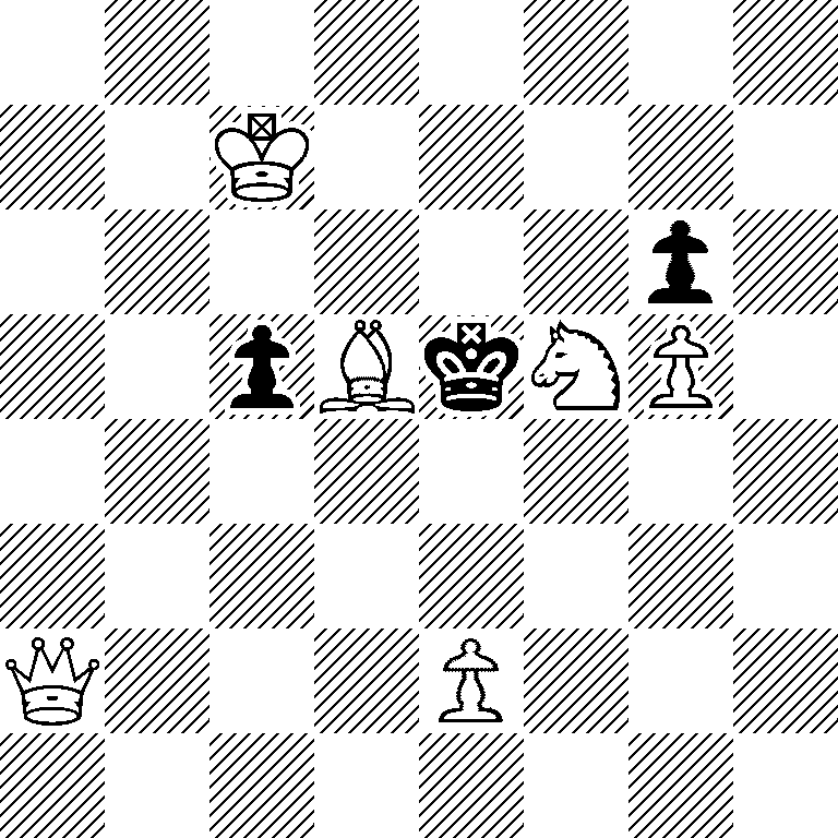 8/2K5/6p1/2pBkNP1/8/8/Q3P3/8