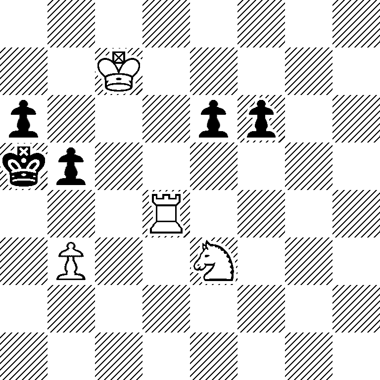 8/2K5/p3pp2/kp6/3R4/1P2N3/8/8