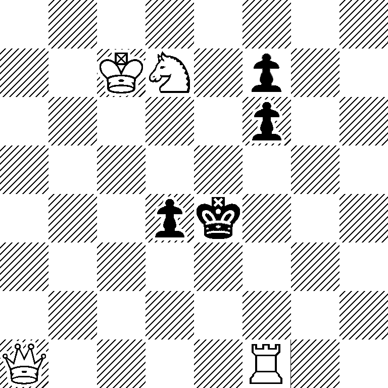 8/2KN1p2/5p2/8/3pk3/8/8/Q4R2