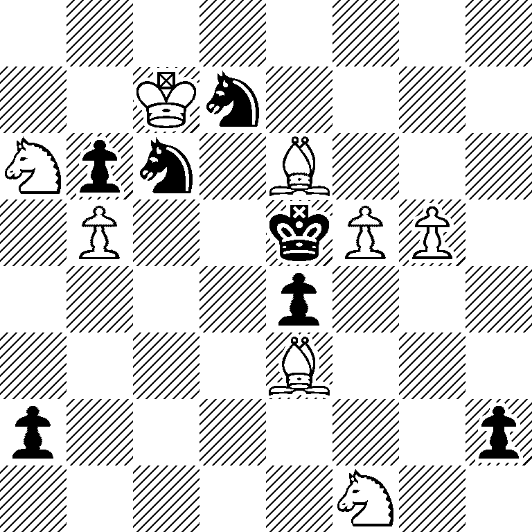 8/2Kn4/Npn1B3/1P2kPP1/4p3/4B3/p6p/5N2