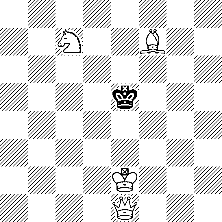 8/2N2B2/8/4k3/8/8/4K3/4Q3