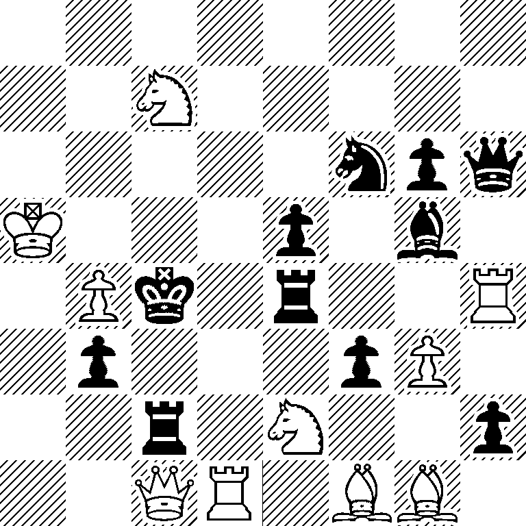 8/2N5/5npq/K3p1b1/1Pk1r2R/1p3pP1/2r1N2p/2QR1BB1