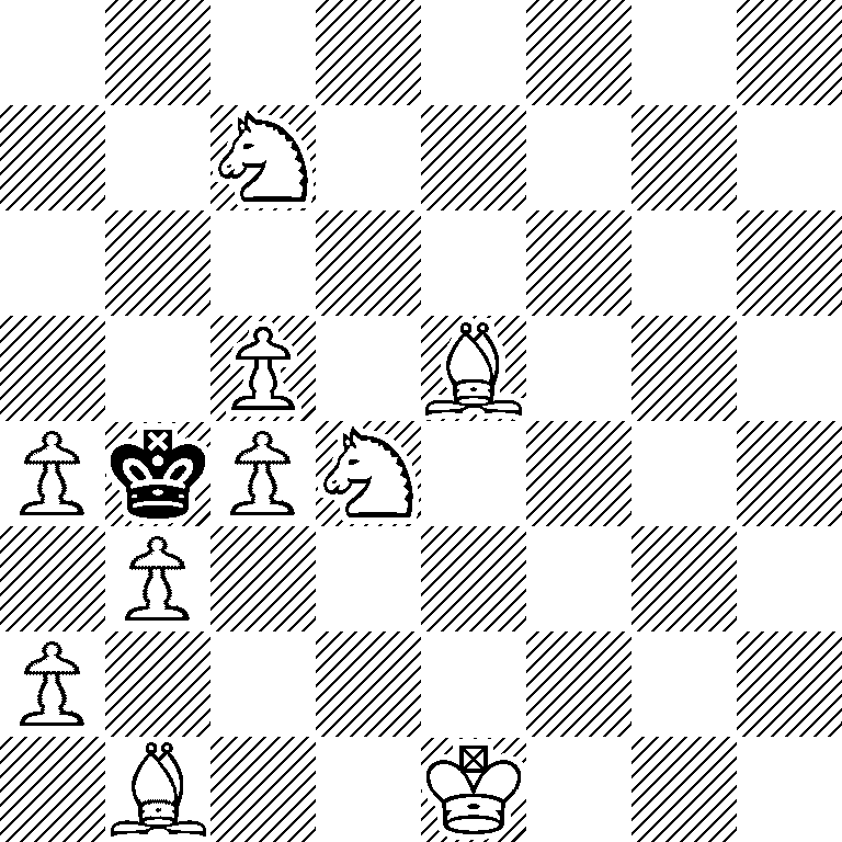 8/2N5/8/2P1B3/PkPN4/1P6/P7/1B2K3