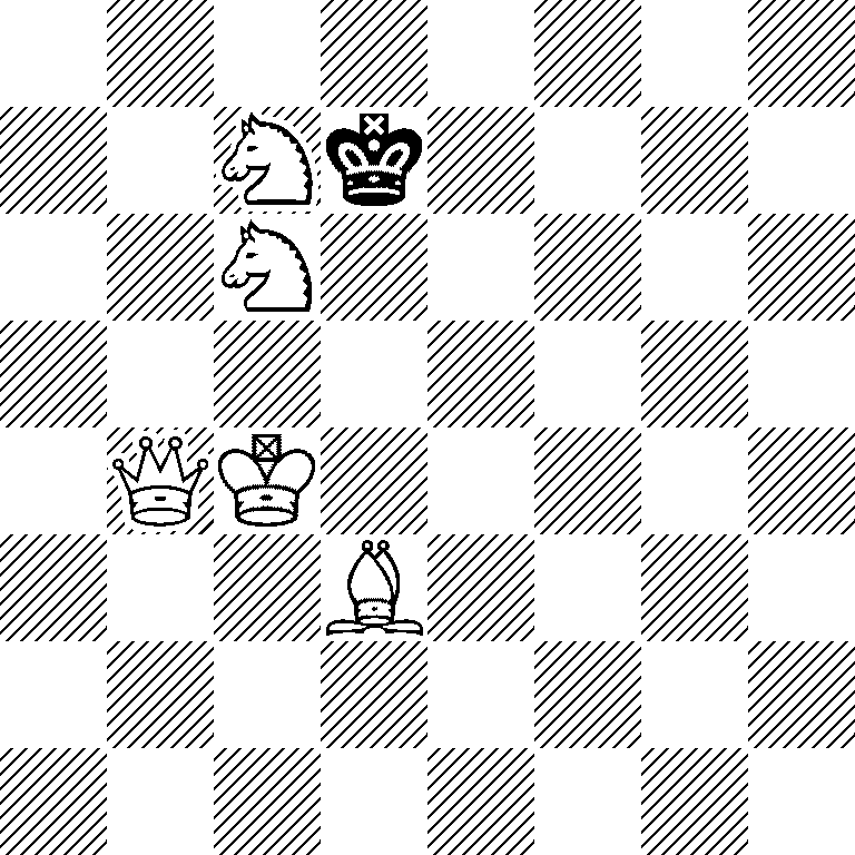 8/2Nk4/2N5/8/1QK5/3B4/8/8
