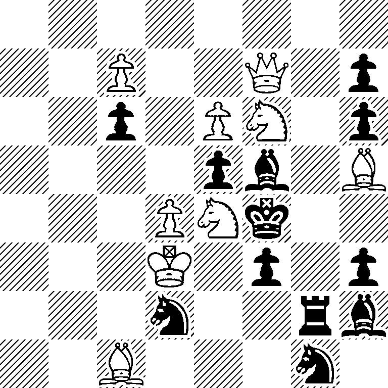 8/2P2Q1p/2p1PN1p/4pb1B/3PNk2/3K1p1p/3n2rb/2B3n1