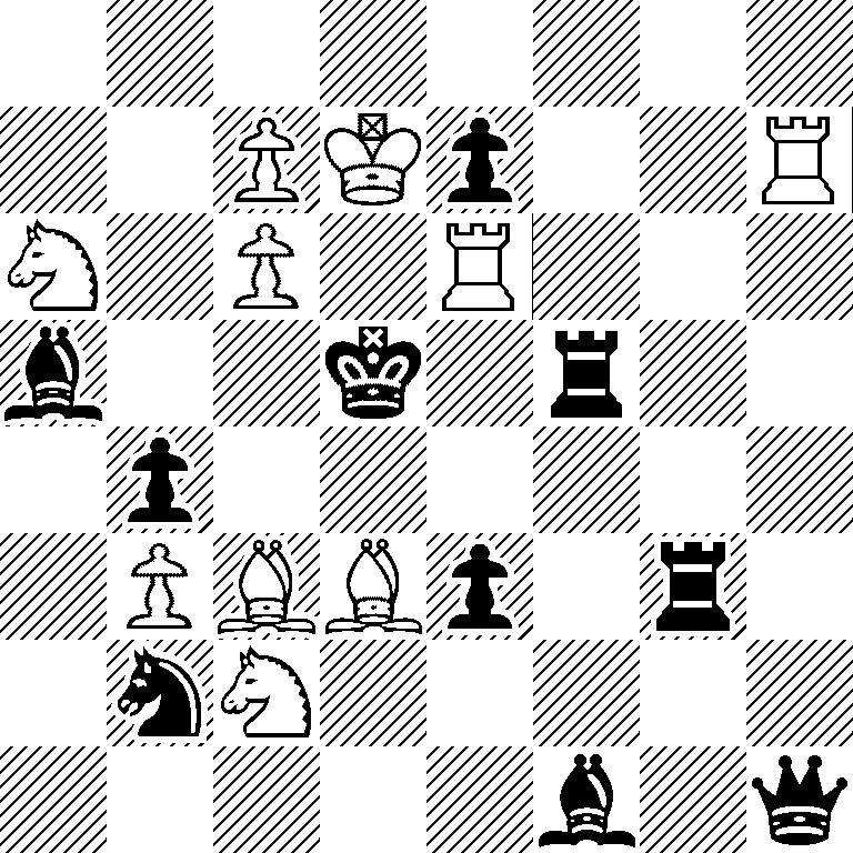 8/2PKp2R/N1P1R3/b2k1r2/1p6/1PBBp1r1/1nN5/5b1q
