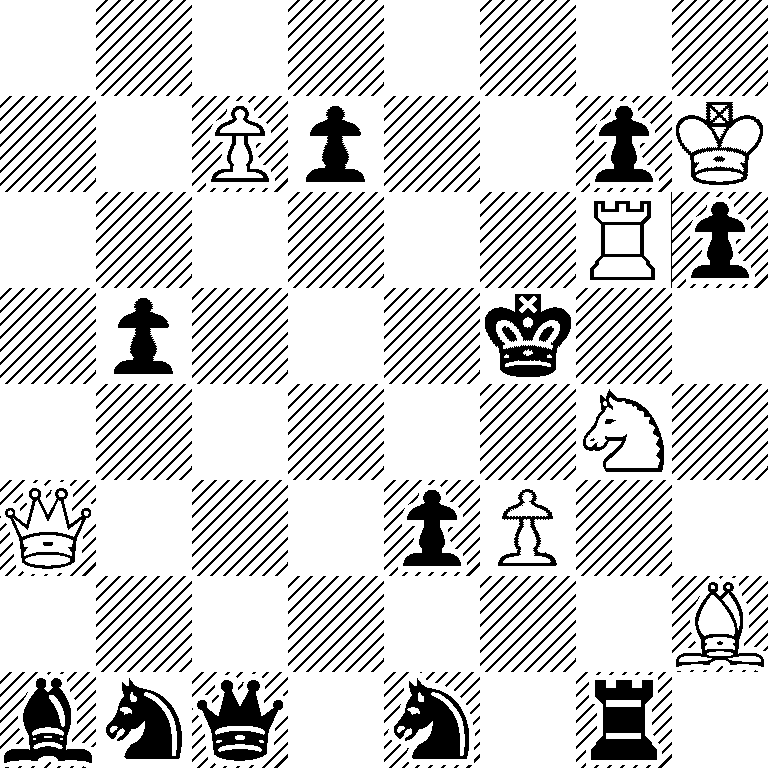 8/2Pp2pK/6Rp/1p3k2/6N1/Q3pP2/7B/bnq1n1r1