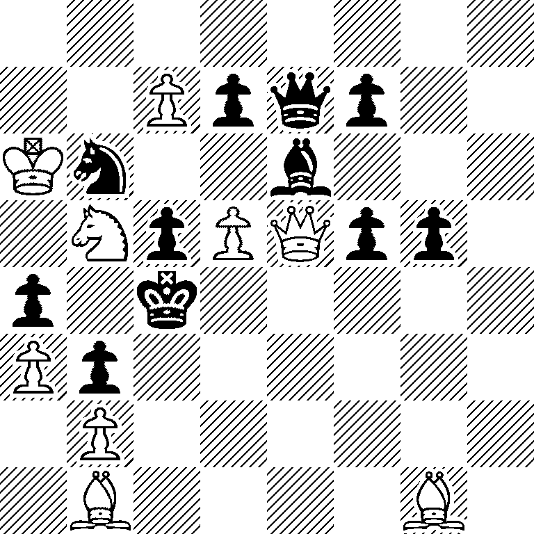 8/2Ppqp2/Kn2b3/1NpPQpp1/p1k5/Pp6/1P6/1B4B1