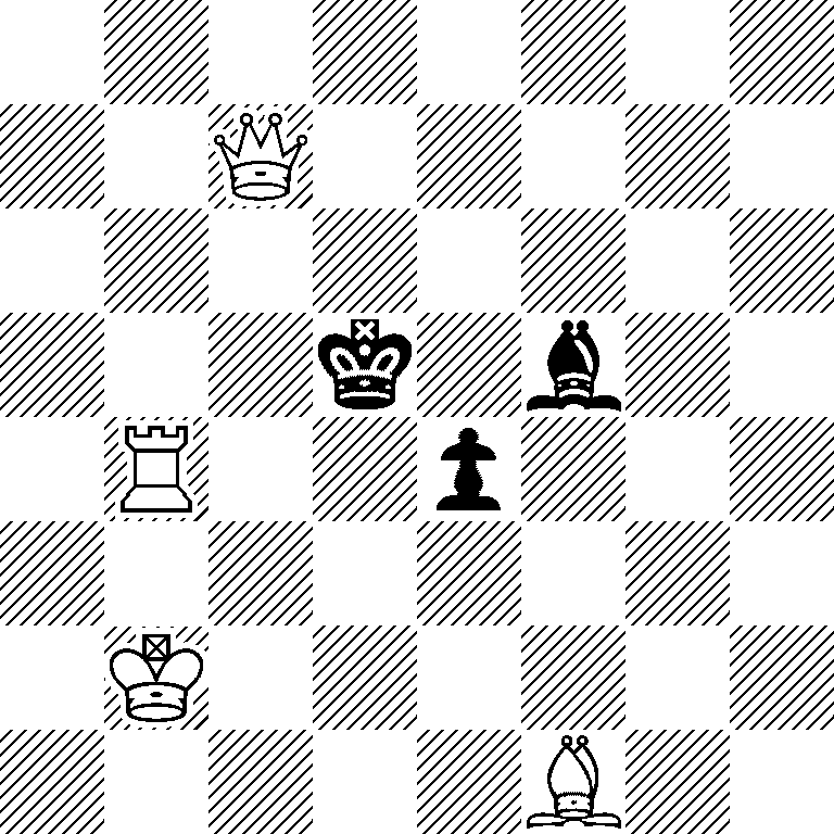 8/2Q5/8/3k1b2/1R2p3/8/1K6/5B2