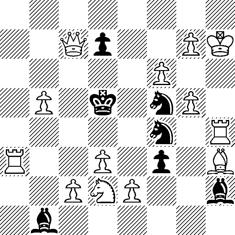 8/2Qp2PK/5P2/1P1k1nP1/5n1R/R2P1p1B/2PNP2b/1b6