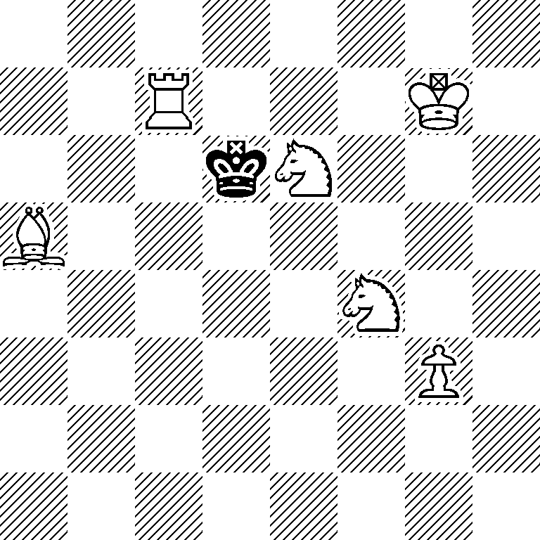 8/2R3K1/3kN3/B7/5N2/6P1/8/8