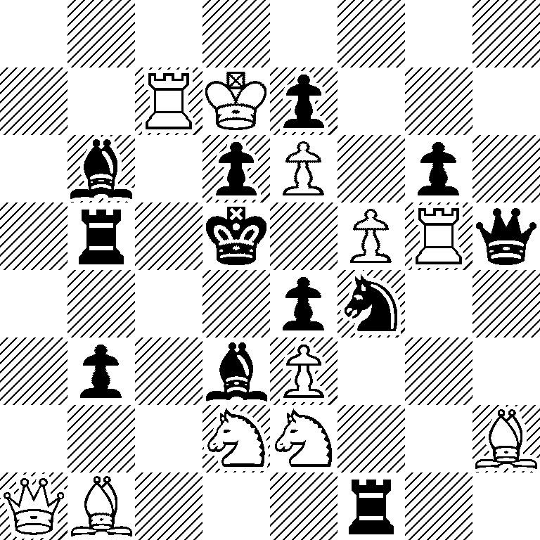 8/2RKp3/1b1pP1p1/1r1k1PRq/4pn2/1p1bP3/3NN2B/QB3r2