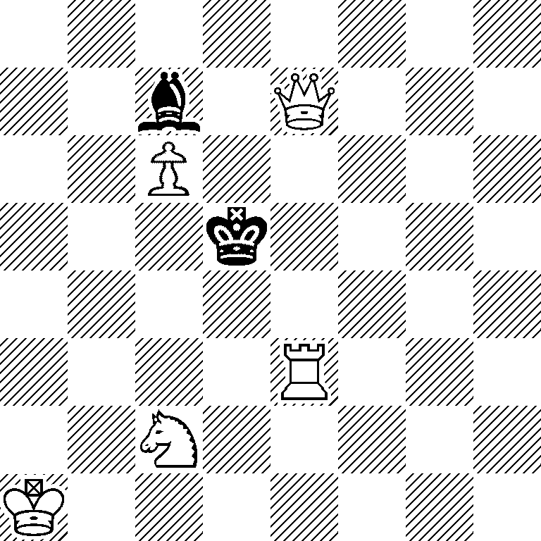 8/2b1Q3/2P5/3k4/8/4R3/2N5/K7
