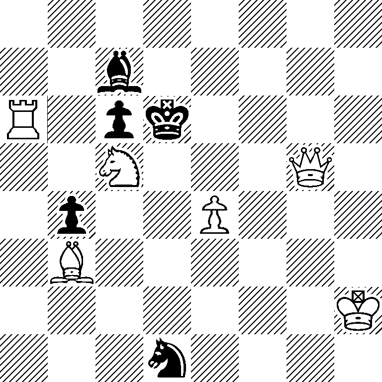 8/2b5/R1pk4/2N3Q1/1p2P3/1B6/7K/3n4