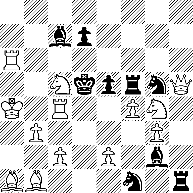 8/2bp4/R7/2NkprnQ/K1R2PN1/1P4P1/2P1P1b1/BB3n1r