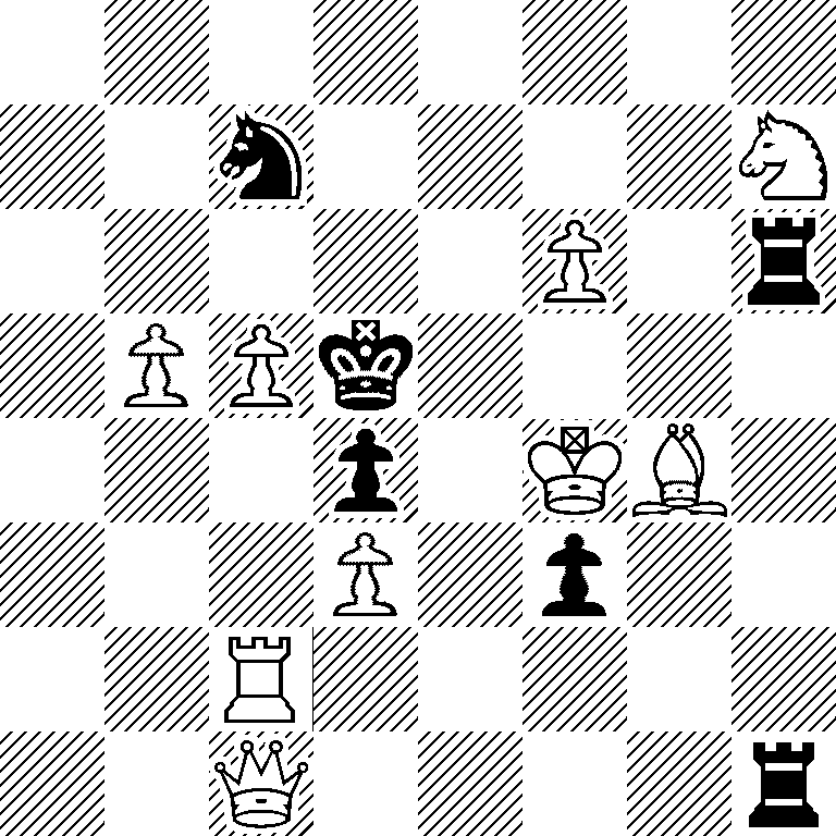 8/2n4N/5P1r/1PPk4/3p1KB1/3P1p2/2R5/2Q4r