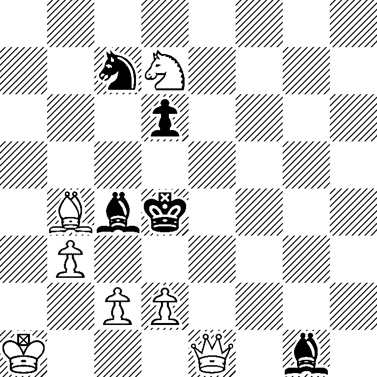 8/2nN4/3p4/8/1Bbk4/1P6/2PP4/K3Q1b1