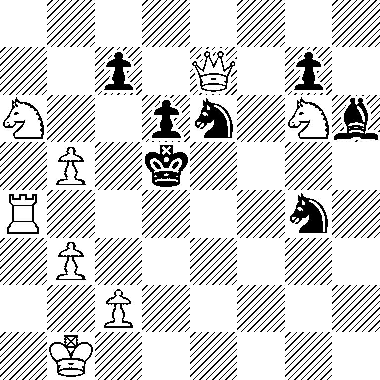 8/2p1Q1p1/N2pn1Nb/1P1k4/R5n1/1P6/2P5/1K6