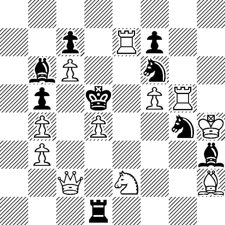 8/2p1Rp2/1bP2n2/1p1k1PR1/1P1P2nK/1P5b/2Q1N2B/3r4