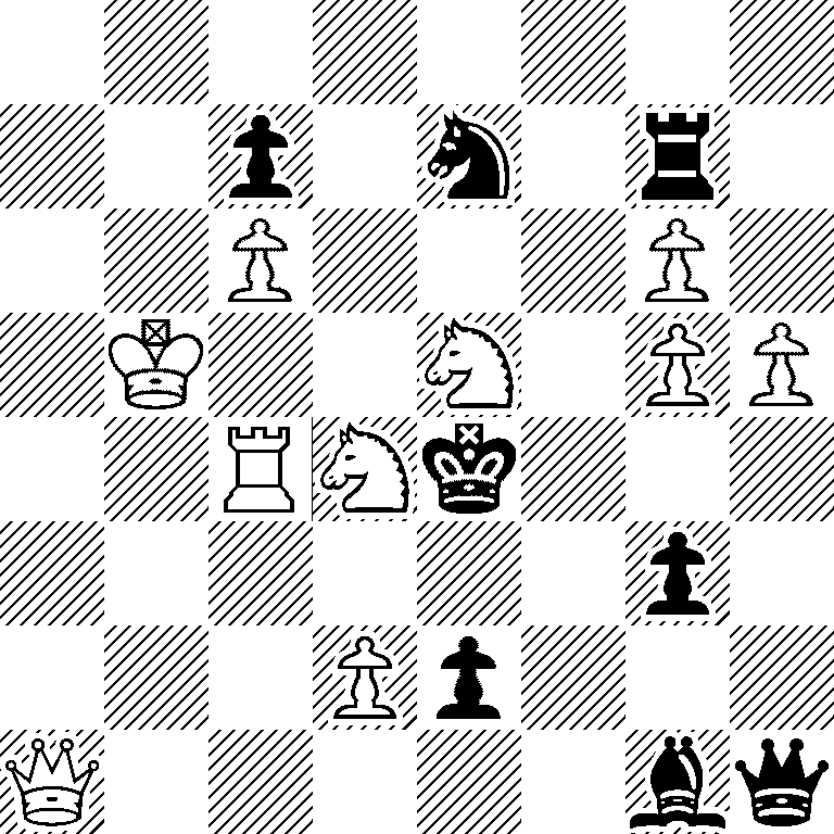 8/2p1n1r1/2P3P1/1K2N1PP/2RNk3/6p1/3Pp3/Q5bq