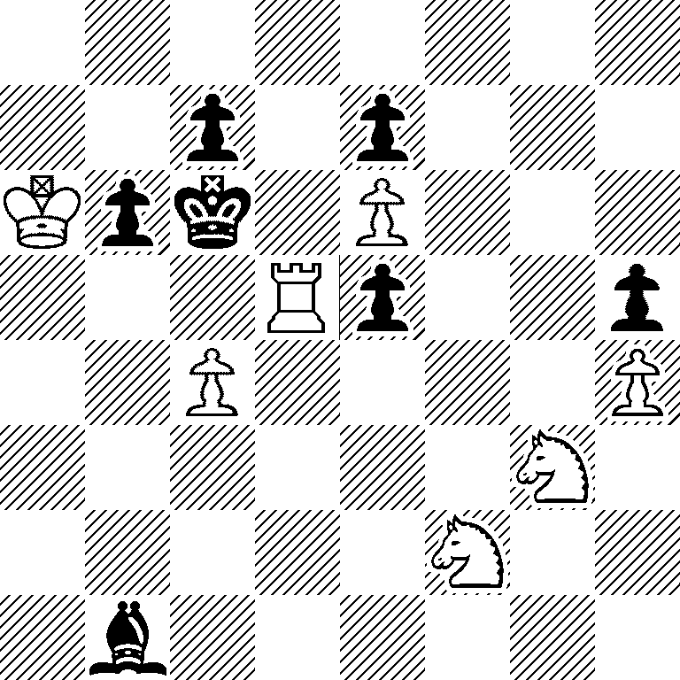 8/2p1p3/Kpk1P3/3Rp2p/2P4P/6N1/5N2/1b6