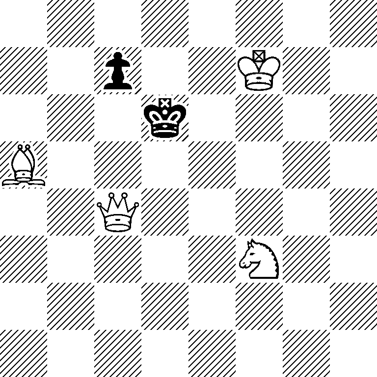 8/2p2K2/3k4/B7/2Q5/5N2/8/8