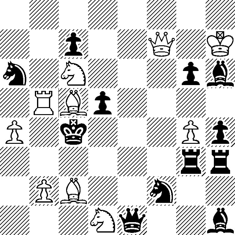 8/2p2Q1K/n1N3pb/1RBp4/P1k3Pp/6rr/1PB2n2/3Nq2b