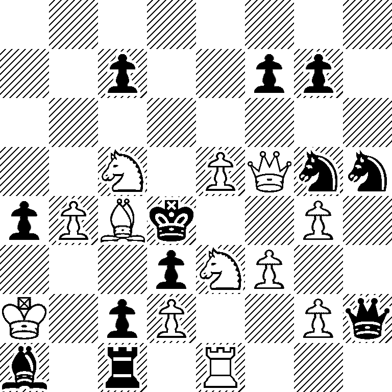 8/2p2pp1/8/2N1PQnn/pPBk2P1/3pNP2/K1pP2Pq/b1r1R3